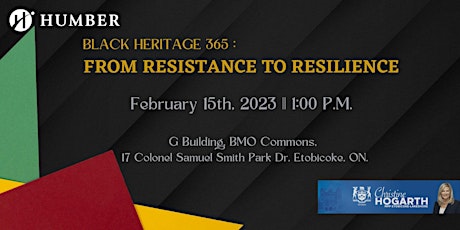 Black Heritage 365: From Resistance to Resilience primary image