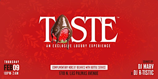 Taste - An Exclusive Luxury Experience