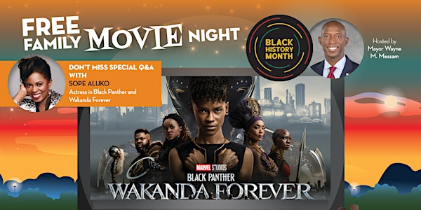 Miramar Movie Night! Wakanda Forever