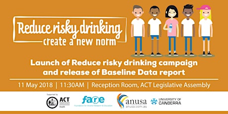 Launch of Reduce risky drinking campaign and release of Baseline Data report primary image