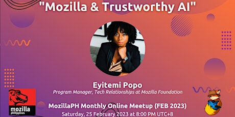 MozillaPH Monthly Online Meetup [FEB 2023] primary image