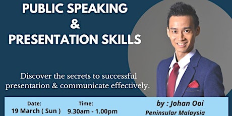 Public Speaking & Presentation Skills  (Adults)
