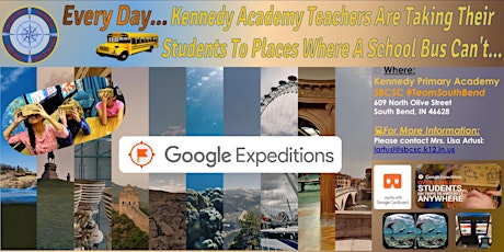 Kennedy Academy - Google Expeditions - Rain Or Shine? It's Field Trip Time!