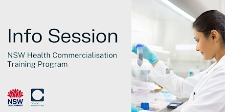 NSW Health Commercialisation Training Program - Info Session (March) primary image