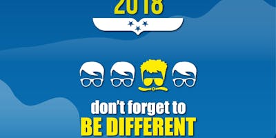 Hangar 2018 Don't forget to be different Hangar 2018 Don't forget to be different