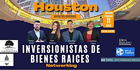 Inversionistas Hispanos Networking HOUSTON - 2023