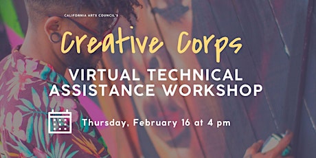 CA Creative Corps x ARTSLB - Technical Assistance Session #1
