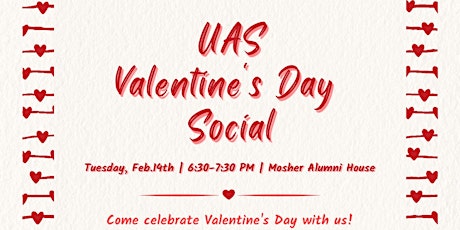 Weekly Meeting for 2/14: Valentine's Day Social