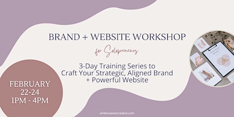 Brand + Website Workshop for Solopreneurs