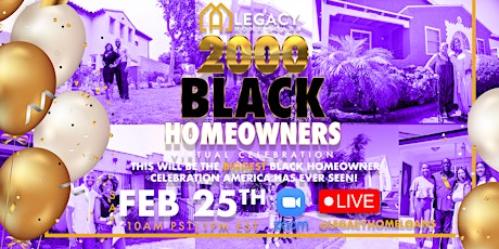 The 2000 Black Homeowner Celebration
