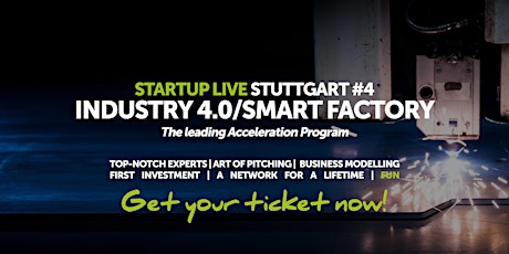 Startup Live Stuttgart #4 - Industry4.0 & SmartFactory primary image