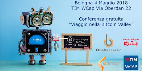 Immagine principale di Conferenza gratuita Bitcoin Blockchain "Viaggio nella Bitcoin Valley" 