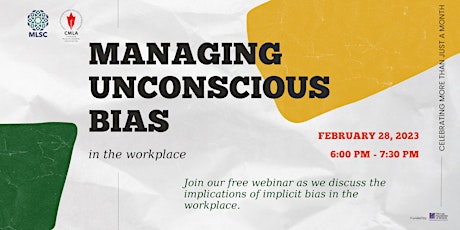 Managing Unconscious Bias in the Workplace