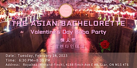 The Asian Bachelorette Valentine's Boba Party + Complimentary Roses