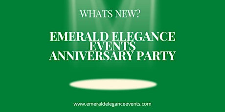 Emerald Elegance Events Relaunch Party