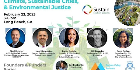 Founders & Funders: Climate, Sustainable Cities, and Environmental Justice