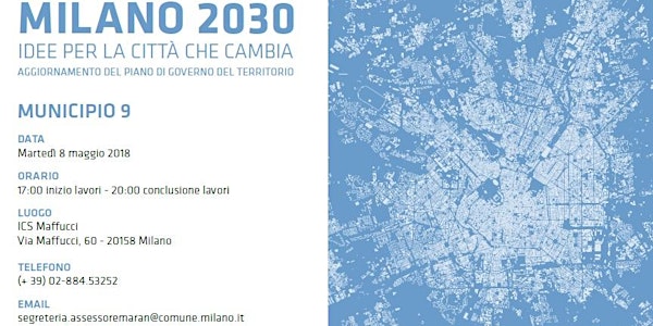 Milano 2030. Idee per la città che cambia. Municipio 9