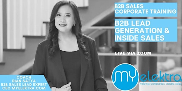 B2B Lead Generation & B2B Inside Sales  - in Bahasa Indonesia