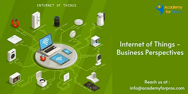 Internet of Things - Business Perspectives Session in Jersey City, NJ
