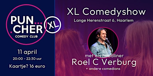 Puncher XL Comedyshow: Roel C Verburg
