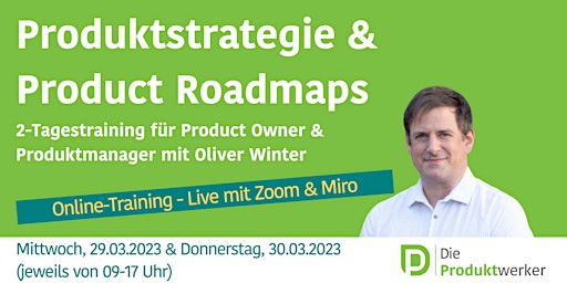 Hauptbild für Produktstrategie und Agile Product Roadmaps