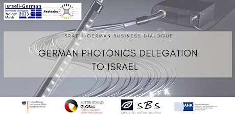 Israeli-German Business Dialogue on Photonics