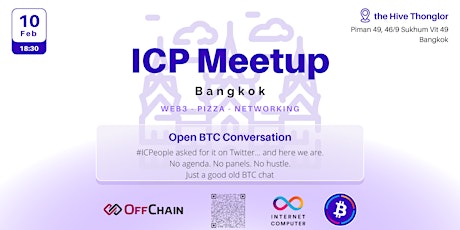 ICP x OffChain Bangkok: Open BTC Conversation