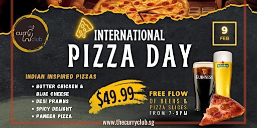 International Pizza Day by The Curry Club