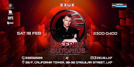 Zeus Presents: Jeffrey Sutorius (Ex-Frontman of Dash Berlin)