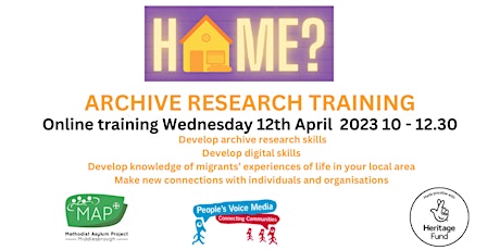 Online Archive Research Training (Middlesbrough)