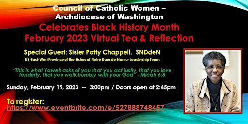 Black History Month Afternoon Tea and Reflection