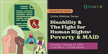 Disability & The Fight For Human Rights: Poverty & MAID