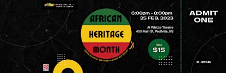 African Heritage Month Concert