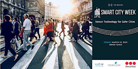 Smart City Week - Sensor Technology for Safer Cities