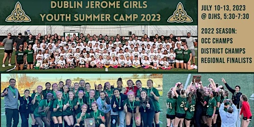 DUBLIN JEROME GIRLS SOCCER YOUTH CAMP primary image