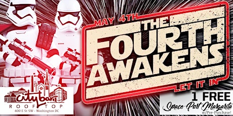 May 4th The Force Awakens! CityBar Rooftop primary image