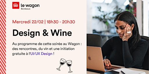 Design & Wine - Soirée d'initiation gratuite à l'UX/UI Design