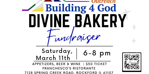 Divine Bakery Fundraiser