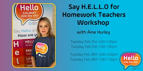 Hello for Homework Teacher Training Workshop 4