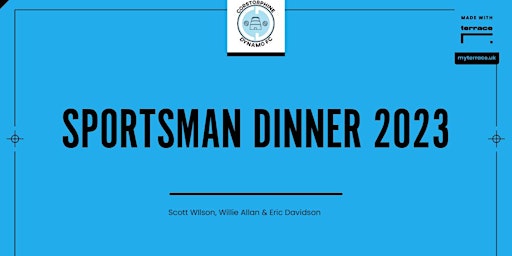 Corstorphine Dynamo Sportsman Dinner 2023