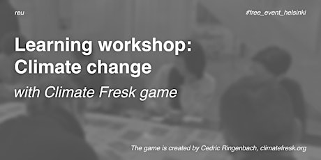 Learning workshop: Climate change