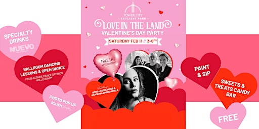 Love in the Land Valentine’s Day Party