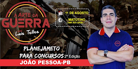 Imagem principal do evento João Pessoa-PB | PLANEJAMENTO PARA CONCURSOS