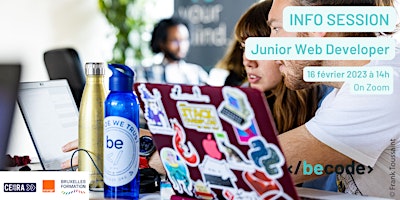 BeCode Brussels – Séance Info – Formation Junior Web Developer