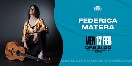 Federica Matera • live music! @ Ostello Bello Como