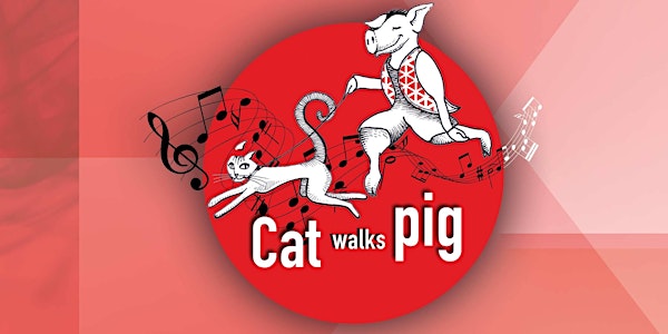 CAT walks PIG   - Missy Sippy