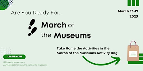 March of the Museums 2023 - Activity Bag Registration