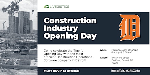 Construction Industry Opening Day Tailgate
