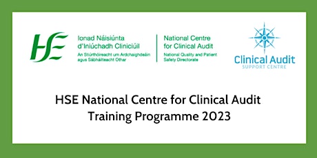 Fundamentals in Clinical Audit  Workshop  Half Day (21st Sept) afternoon primary image