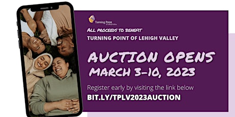 Turning Point of Lehigh Valley’s Third Annual Virtual Spring Auction primary image